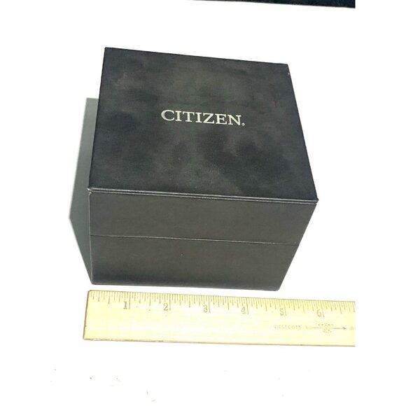 Citizen Watch Box Eco Drive Satellite Wave GPS Black Empty - Picture 7 of 9